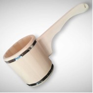 Lapu koka kauss pirtij 1.2L