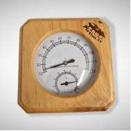 Hydrometer - Thermometer for Sauna square Hydrometer - Thermometer for Sauna square