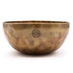Īpaši lielā Dziedošā Nepālas Mēness bļoda Ø 22cm Īpaši lielā Dziedošā Nepālas Mēness bļoda Ø 22cm